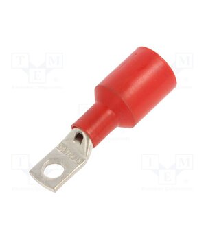 BM00532 Tip: ring tube; M6; Ø: 6.5mm; 16mm2; crimped; for cable; insulated qtan7wVzISFDMMNyeYubM0VKg_KFTLSNkqzUJ4gkKjE