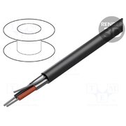 8451 0101000 Wire: loudspeaker cable; 1x2x22AWG; stranded; Cu,tinned; black PG9NRrqLIx95YzkGScMMUzinkJsLTCyndbfOViNF6qw