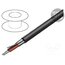 8451 0101000 Wire: loudspeaker cable; 1x2x22AWG; stranded; Cu,tinned; black PG9NRrqLIx95YzkGScMMUzinkJsLTCyndbfOViNF6qw