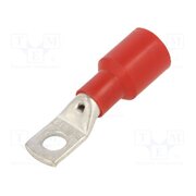 BM00844 Tip: ring tube; M10; Ø: 10.5mm; 50mm2; crimped; for cable; insulated Uu6R2oHkdQ0jDRJ7HahAOoaBzYZT4t-xBxqmm9EmIAY