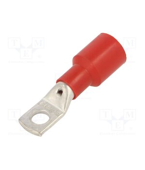 BM00844 Tip: ring tube; M10; Ø: 10.5mm; 50mm2; crimped; for cable; insulated Uu6R2oHkdQ0jDRJ7HahAOoaBzYZT4t-xBxqmm9EmIAY
