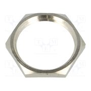 2698 Nut; PG11; brass; 21mm; Thread: PG; Plating: nickel 8WjDpx1nhxJgYxEh-HJD1xtywA86nUvGXPkQ536WAGs