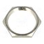 2698 Nut; PG11; brass; 21mm; Thread: PG; Plating: nickel 8WjDpx1nhxJgYxEh-HJD1xtywA86nUvGXPkQ536WAGs