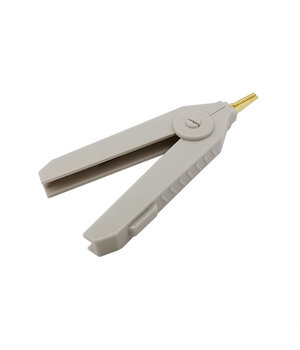 Alligatora skava 90 mm, 20 A, LCR Kelvin, pelēka

 CKR014P.jpg