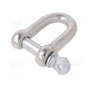 SK18 Dee shackle; steel; for rope; zinc; 18mm Vugx3ssQwgTNxar9gTenprf40ueRiObJKYmWAKrwcS4