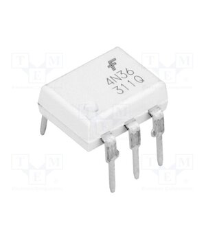 4N36M Optocoupler; THT; Ch: 1; OUT: transistor; Uinsul: 7.5kV; Uce: 30V kuyfeawRQQ1yZkj-R7fIF0UtAf7bfqvzDracSs1eCGI