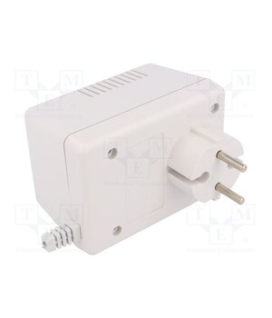 KM-49 GY Enclosure: for power supplies; vented; X: 65mm; Y: 92mm; Z: 57mm; ABS 7KADJUs9E8MRSZiUEveGAfV8HNjsdImT-EMlaI-oQXU