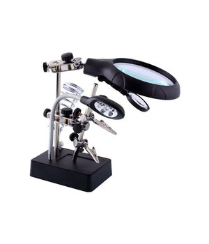 Lodēšanas dzelzs statīvs ar palielināmo stiklu un LED apgaismojumu, TE-800

 ILITS5+0.jpg