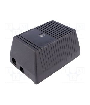 KM-67 BK Enclosure: for power supplies; X: 97mm; Y: 137mm; Z: 67mm; ABS; black 6oTsvE0n2rnyMpZMqa7Ma38TTWs61UEV1ZXUvf5VGNA