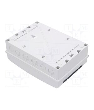 1954-01 Enclosure: for modular components; IP65; light grey; ABS; 400V --9FnFLfZdD3QIlWLrnH98wkNQ1oyWpQiRRpor14NX0