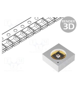 PB2D-1CLA-TC Power LED; UV-C; 3535; 120°; 150mA; 1W; λd: 265÷280nm; 5÷8VDC; EMITER uoWpryneOS4YzX1WAKfvth0iIHcoy_up9Ra0oaqWJiA