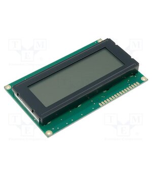 RC2004A-FHW-ESV Display: LCD; alphanumeric; FSTN Positive; 20x4; grey; LED; PIN: 16 TVf41bYf3GSr9phcsWRIe4S7kEZ3sy5PD3Ce5yhdGMY