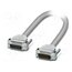2302065 Cable; D-Sub 15pin socket,D-Sub 15pin plug; PVC; Len: 1m; grey k7Tyb_rOHbGJs3gS47fGOlTar5YFo2ypymgUUU3JKfM