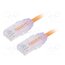 UTP28SP5MOR Patch cord; RJ45 plug,both sides; TX6-28™,U/UTP; 6; stranded; Cu NT0nlNdtgzlkuQLHbi9LNa0dz4n4qRWSmeJLhuF0Gzs