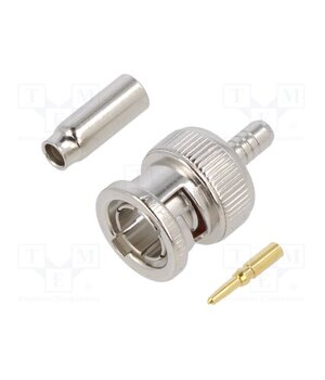 031-71013 Connector: BNC; plug; male; straight; 75Ω; crimped; for cable; PTFE 6Oufd-XSYP6llCGeNHLkMsFViTwkTexF9XaibkmsfM4