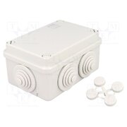 1SL0820A00 Enclosure: junction box; X: 79mm; Y: 114mm; Z: 57mm; wall mount; IP55 ApIZqNub3o_ojVFQhMenu7Wpt-PqjeuPkUxrDBEdVm4