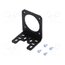 STAMPED ALUMINIU L-BRACKET FOR NEMA 17 Bracket; black; bracket,mounting screws; stepper motors; 1pcs. E-k-Mp82iXjDSvNxOUpemT9lalWUwG6G7P32AH8uYFg