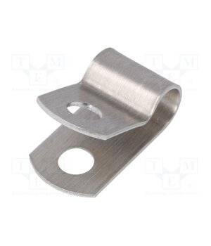 211-10040 Fixing clamp; ØBundle : 6.4mm; W: 12.7mm; aluminium cSiMfJEhTSdRA4YiKBvExwLbGeMKZ_iU0fosPBF7aIg
