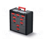 KMC501 Set with containers; polymer; transparent; black; 400mm; 200mm U6No274c7juvG8oRQM7AWR-baKxxJaqmAW3xonirjbM