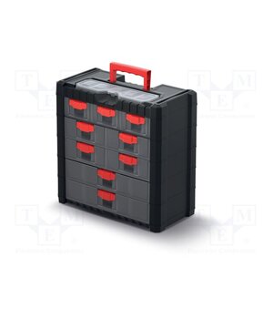 KMC501 Set with containers; polymer; transparent; black; 400mm; 200mm U6No274c7juvG8oRQM7AWR-baKxxJaqmAW3xonirjbM