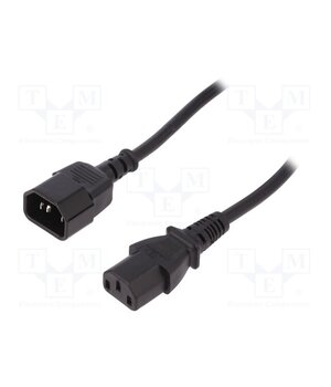 AK-440201-050-S Cable; IEC C13 female,IEC C14 male; 5m; black; 10A; 250V fTE6SbQw_zzEYa-Js3LIfYqtJAsJkOi8JLxa0P5AtiE