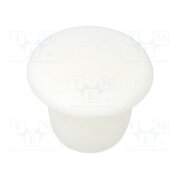 10060544 Stopper; H: 6.5mm; push-in; Flange dia: 11mm; white; 054070111303 ayw9zekeFdftM5IvGvGjRqKRnLx7_Z0IvGGl6w6auwk