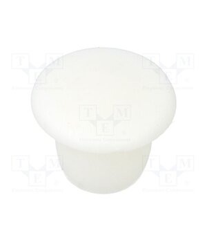 10060544 Stopper; H: 6.5mm; push-in; Flange dia: 11mm; white; 054070111303 ayw9zekeFdftM5IvGvGjRqKRnLx7_Z0IvGGl6w6auwk