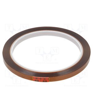 3M 92 Tape: electrical insulating; W: 6mm; L: 33m; Thk: 0.076mm; silicone 4T65LCSGCsoUv18NfL7op8aNRz6gAlGsnjz34BIAB6A