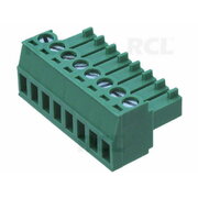 TERMINĀLA BLOKS 8pin Female, 3,5 mm, 300 V 8 A

 CKK308L.jpg