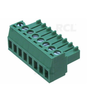 TERMINĀLA BLOKS 8pin Female, 3,5 mm, 300 V 8 A

 CKK308L.jpg