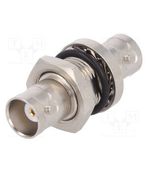 J01004A1233 Coupler; BNC socket,both sides; straight; 50Ω; PTFE; gold-plated KMXNDxDngonrVVmdfp3tTFWHYEwxuawIWdHMilQK8t4