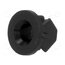 FIX-LED3-19 LED holder; 3mm; one-piece; black; UL94V-2; L: 6.5mm; polyamide XwhXEILtyBcLYtyqwDnoqubp5EC5OWXYL-tRGW0cLPI