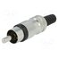 STO 2 SCHWARZ Connector: RCA; plug; male; with strain relief; straight AFHINvkocZEpW0N_3hW0eS-L-PKjJIdxCjtNfcipQrE
