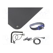 9-360 Mat: table set; ESD; L: 900mm; W: 610mm; Thk: 1.5mm; black P-fbYjOZq55VCzxg1Ron0Ld4cfTQFPLYonJ6OLHgndA