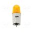 QAD100H-12/24-A Signaller: lighting-sound; 10÷30VDC; LED; amber; IP65; Ø97x218mm zP3Lpn38e9uA4kEaiXWvmHQHiXgqkV5L0m78LKCA07o