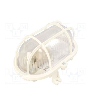 D.3151P Lamp: lighting fixture; OVAL60; polycarbonate; E27; IP44; oval yzHauEwzR7TiK3Jl76NchgNJ-dGvHt52rcba5P6nY0M