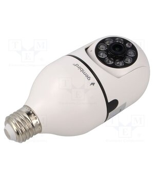 TSL-CAM-WRHD-01 Camera: Wi-Fi; twistable; 2Mpx; Angle: 120°; white; 100÷240VAC xmP4VhPcp3VnCh8dxZWg61thU6hoqyHkxn77R9Wp7vM