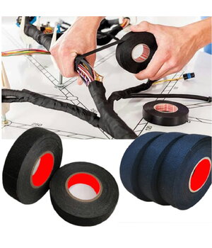 IZOLĀCIJAS LENTE melna 19 mm x 25 m, tekstilmateriāls ar faktūru, TESA 51608

 IZ1920MH+1.jpg