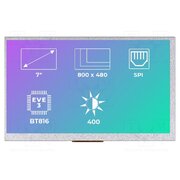 RVT70AQBNWN00 Display: TFT; 7"; 800x480; Illumin: LED; Dim: 164.8x99.8x9.5mm; EVE3 K5flPzb6QLTLrhSIN80N0fRu8DVjJuSOHhQNPfUXqAQ