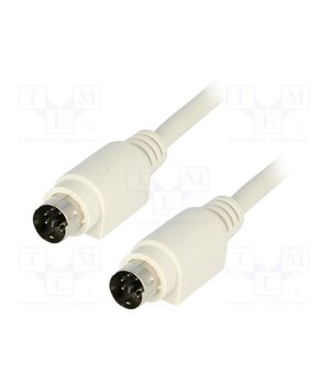 C-PS2WW/2 Cable; PS/2 plug,both sides; Len: 2m; connection 1: 1; Øcable: 5mm 3HcUaO3X6x2TLcnhMa9CH3FeXnhjgE_45od7PjKg2gc