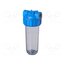 OPA000561 Filter housing; max.8bar; 2÷45°C; Size: 10" 9igAgF1Te1tWdOvwJEhn5ZdGKJSU5iW0Ifs0r2Pvr_w