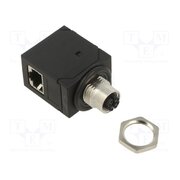 ICAM12X90RJS Adapter; M12 female X coded,RJ45 socket; X code-ProfiNET; PIN: 8 2Y-J_j4oZ9xbuiYb6KPYaF8PforN2K_IRFfyol1kNP8