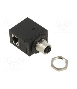 ICAM12X90RJS Adapter; M12 female X coded,RJ45 socket; X code-ProfiNET; PIN: 8 2Y-J_j4oZ9xbuiYb6KPYaF8PforN2K_IRFfyol1kNP8