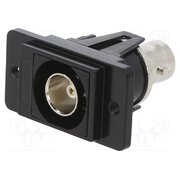 CP30738MB3 Coupler; BNC socket,both sides; 75Ω; DUALSLIM; black; metal; 29mm sW6l5sPPxUQhiZpCrbswDLLjqVNCVVbvmJ13207d0H0