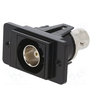 CP30738MB3 Coupler; BNC socket,both sides; 75Ω; DUALSLIM; black; metal; 29mm sW6l5sPPxUQhiZpCrbswDLLjqVNCVVbvmJ13207d0H0