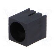 FIX-LED-503 LED housing; 5mm; polyamide; angular; 3 PIN; black; UL94V-2 DZt-EkRK5W6ervhRin--vSy8wDhSdaegcgZTaCMzKz0