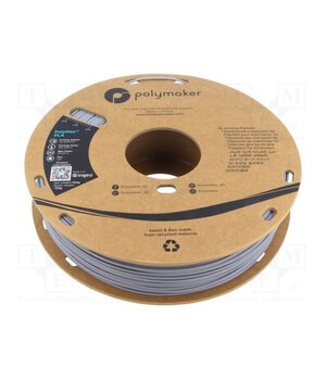 PA06003 Filament: PLA Tough; 1.75mm; grey; 190÷230°C; 750g; PolyMax™ efu0EaAKpcOhNg0W3MCUNu_kfoYOloXVqNXSyaHVNRM