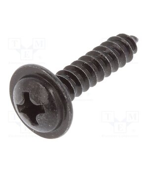 59201 Screw; 100pcs; 16mm; steel; black; Thread: 3,5 EyBcoLNUcA5IrE45RPzoPA989qUqLaSou6db7Zc9SvY