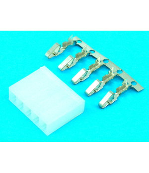 SASLĒGVIENOJUMS 5pin Female 3,96 mm, 5A 250VAC

 CJL705.jpg