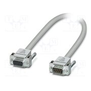 2299990 Cable; D-Sub 9pin socket,D-Sub 9pin plug; PVC; Len: 1m; grey; IP54 gqtA0VXn9w58L7zNyI_QyOq752SKnFH2JwQ9mNJKYiQ
